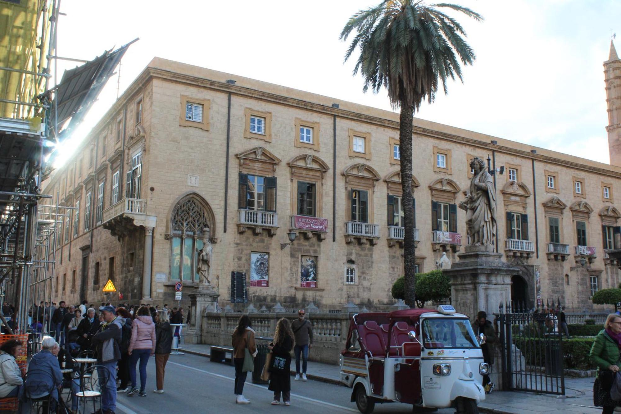 La Siciliana-Di Fronte La Cattedrale Vila Palermo Exterior foto