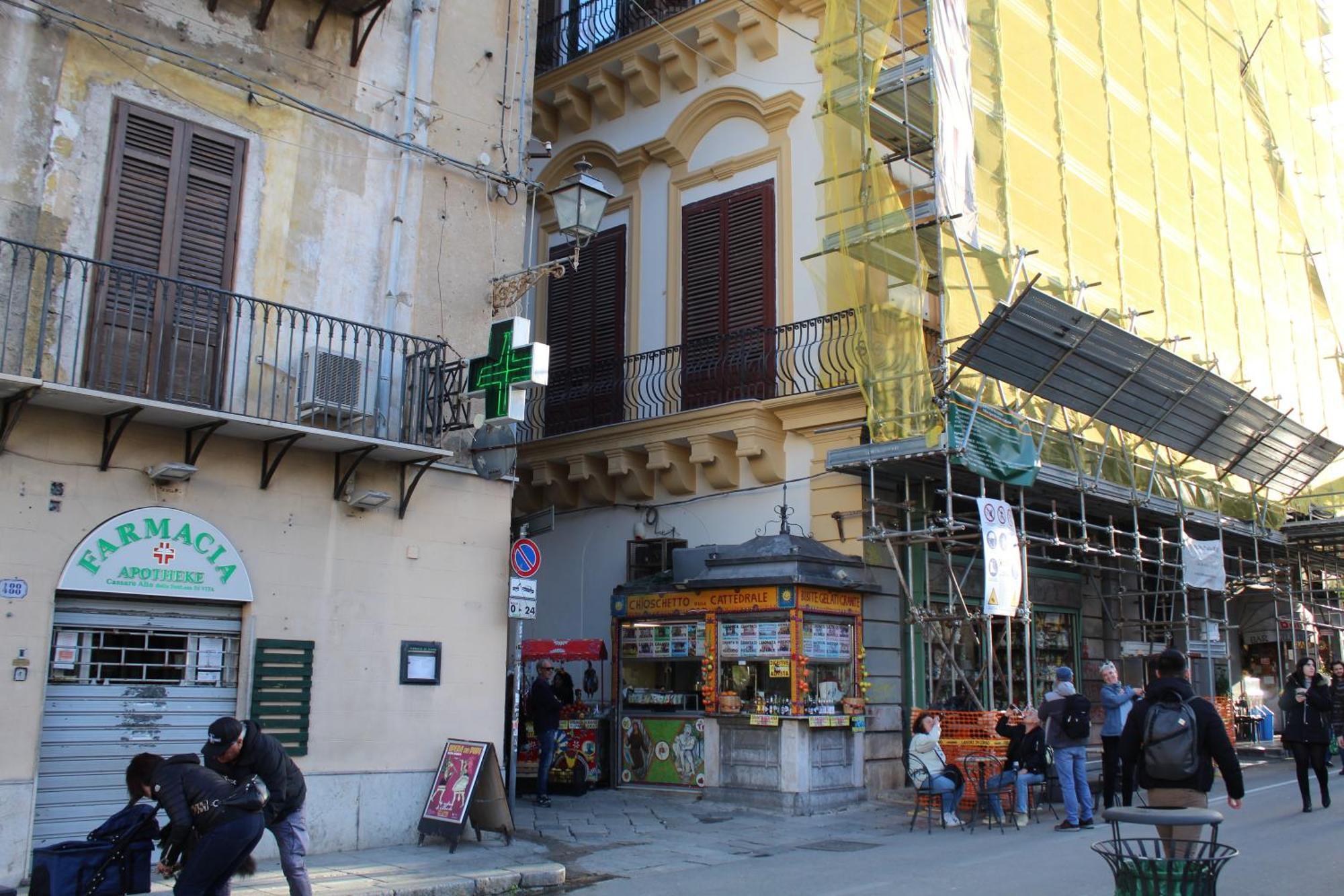 La Siciliana-Di Fronte La Cattedrale Vila Palermo Exterior foto